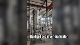 High Efficiency Granulation And Drying Machine for Pharma