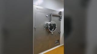 The installation and commissioning of the 150 tablet coating machine were successfully completed