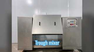 Industrial Trough Mixer For Pharmaceutical Mixing Equipment